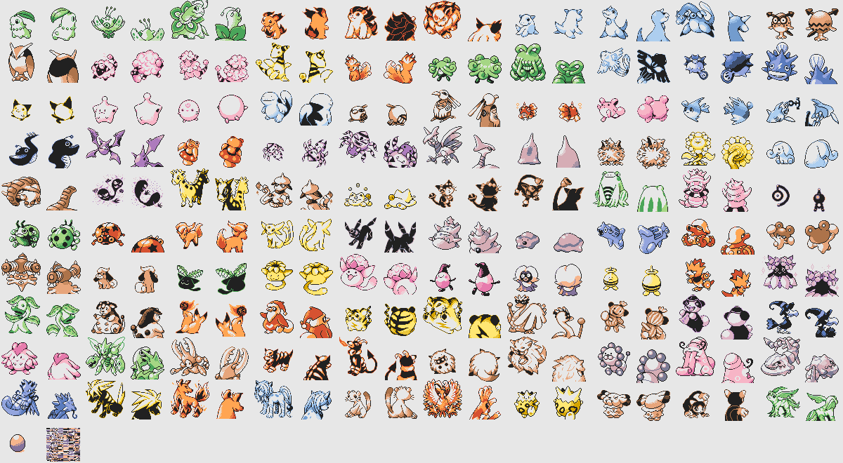 Pokémon Gold And Silber Sprites Von Verworfenen Kreaturen Aufgetaucht